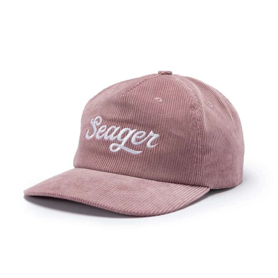 Accessories * | Seager Hat Big Corduroy X Kab Snapback Pink