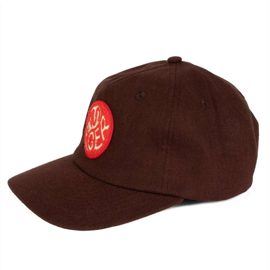 Mens * | Seager Hat Brooks Hemp Snapback Brown (Brn)