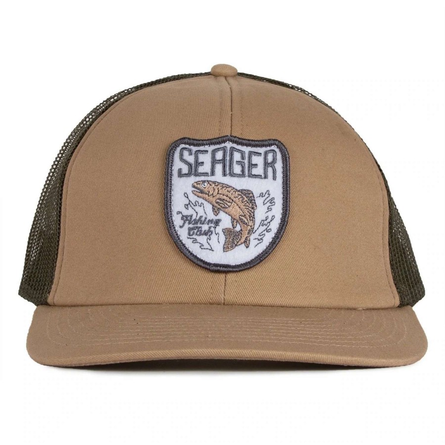 Womens * | Seager Hat Fishing Club Mesh Snapback