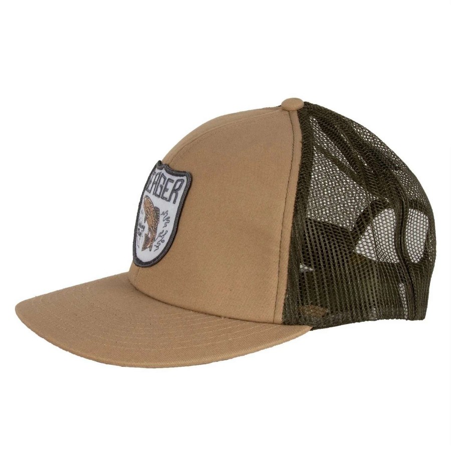 Womens * | Seager Hat Fishing Club Mesh Snapback