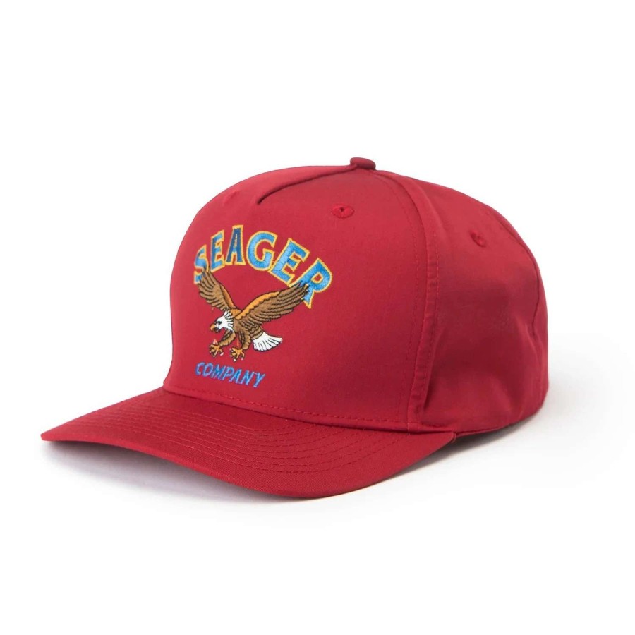 Womens * | Seager Hat Bradley Snapback Red