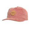 Accessories * | Hansen Hat Dusty Cord Snapback Rose