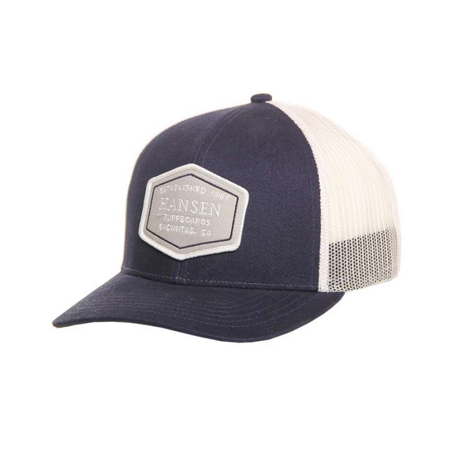 Accessories * | Hansen Hat Established Mesh Trucker