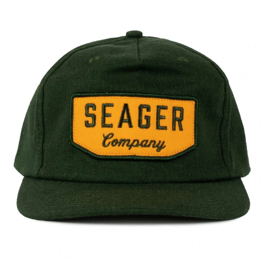 Mens * | Seager Hat Wilson Hemp Snapback Forest Green (Grn)