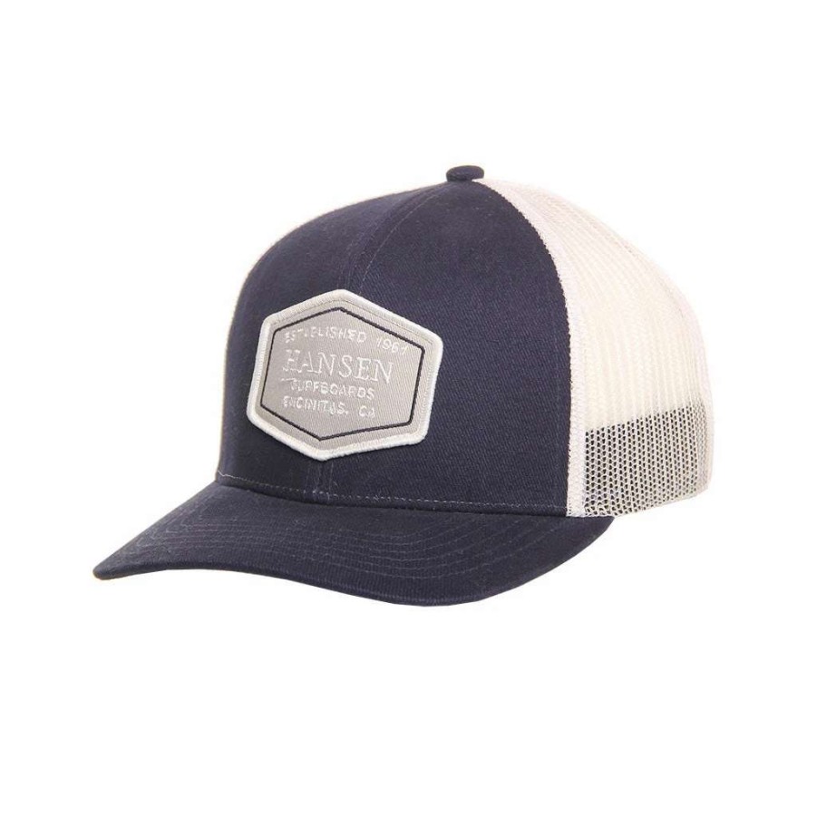 Mens * | Hansen Hat Established Mesh Trucker