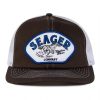 Womens * | Seager Hat Heritage Mesh Snapback Brown (Brn)