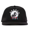 Accessories * | Seager Hat Howlin Hemp Snapback Black