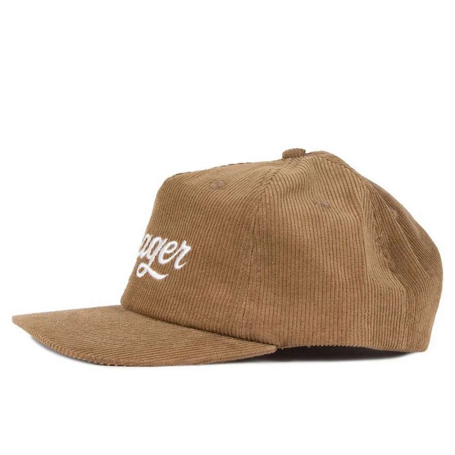 Accessories * | Seager Hat Big Khak Corduroy Snapback Khaki