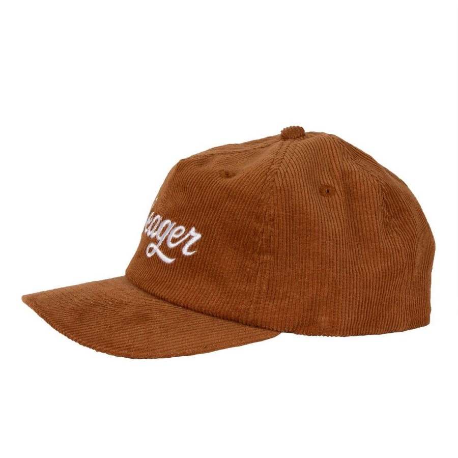 Accessories * | Seager Hat Big Tex Corduroy Snapback Brown