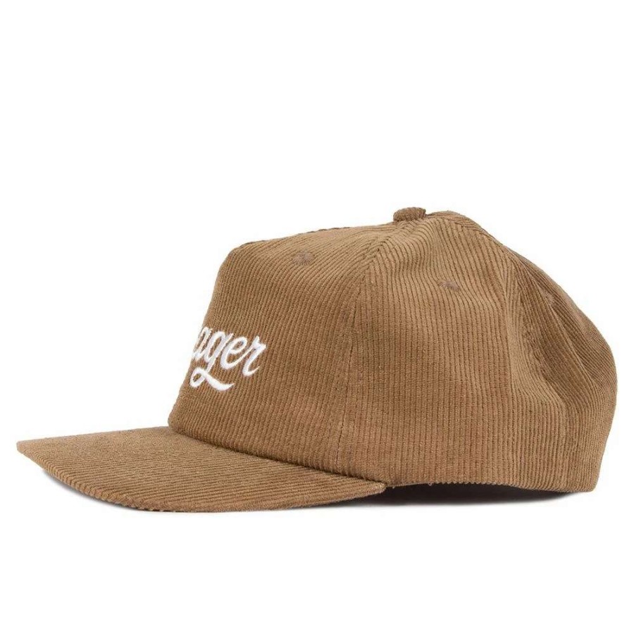 Mens * | Seager Hat Big Khak Corduroy Snapback Khaki