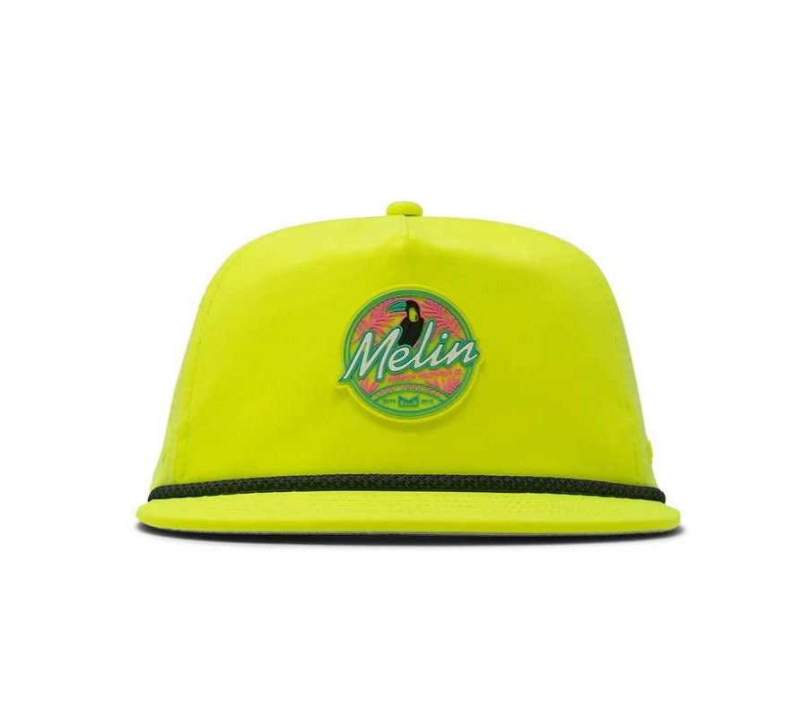 Accessories * | Melin Hat Hydro Coronado Burst Neon Yellow