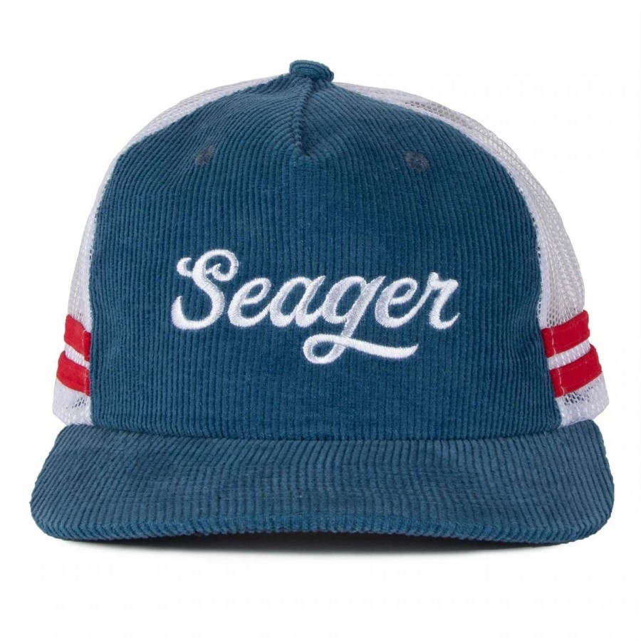 Mens * | Seager Hat Highwayman Corduroy Snapback