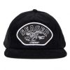 Womens * | Seager Hat Heritage Corduroy Snapback Black (Blk)