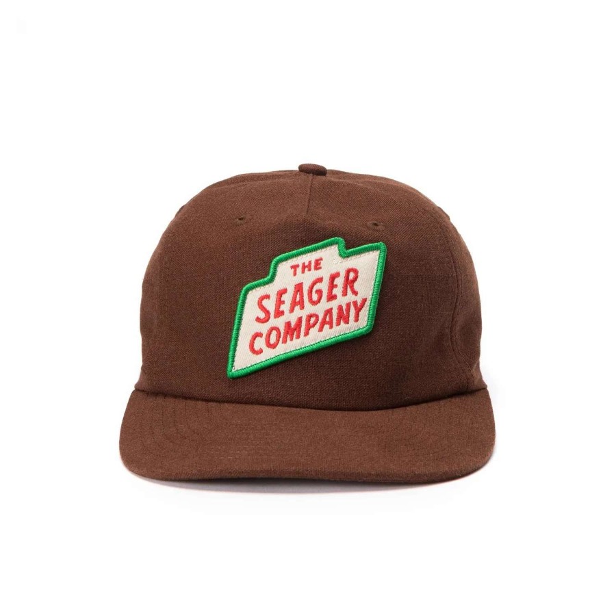 Accessories * | Seager Hat Mojave Hemp Snapback Brown