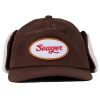 Womens * | Seager Hat Flapjack Canvas Ear Flap Cap Brown