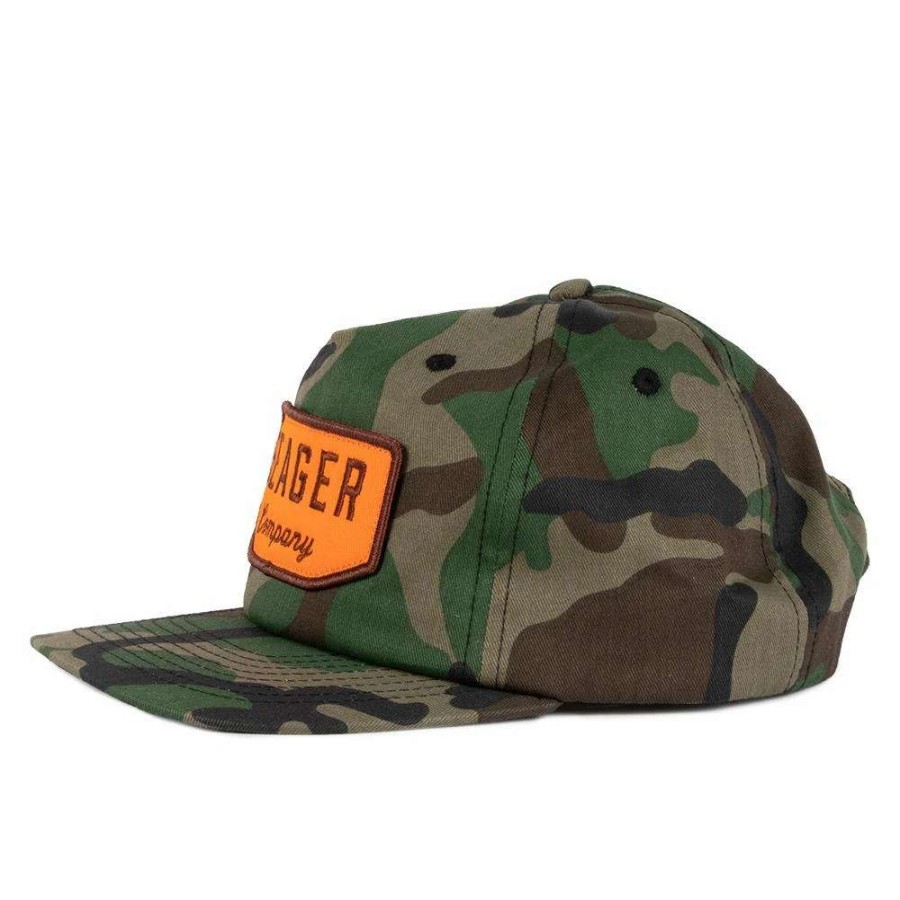 Mens * | Seager Hat Wilson Snapback Camo