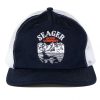 Accessories * | Seager Hat Crowley Mesh Snapback