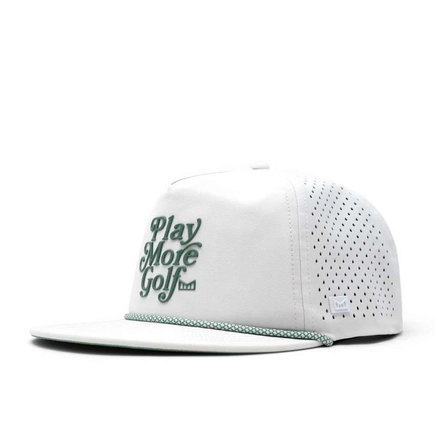 Accessories * | Melin Hat Hydro Coronado Links White/Fairway