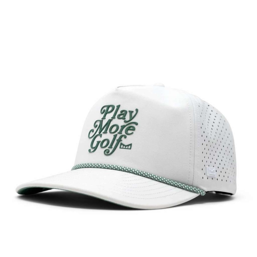 Accessories * | Melin Hat Hydro Coronado Links White/Fairway