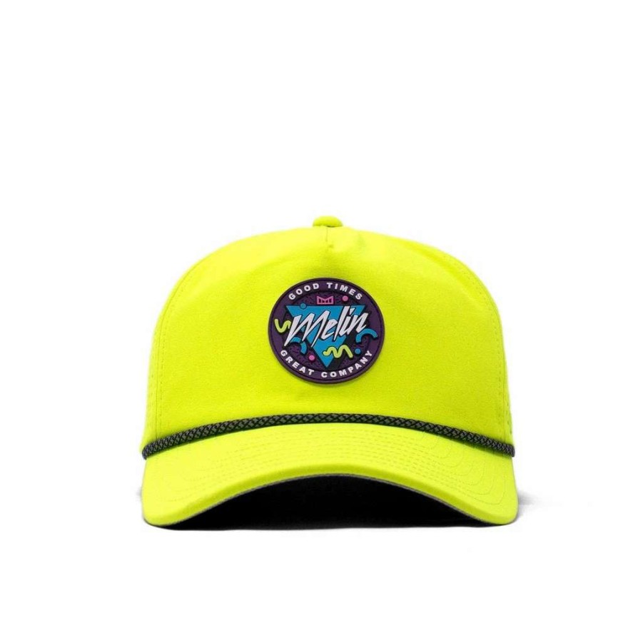 Mens * | Melin Hat Hydro Coronado Confetti Neon Yellow