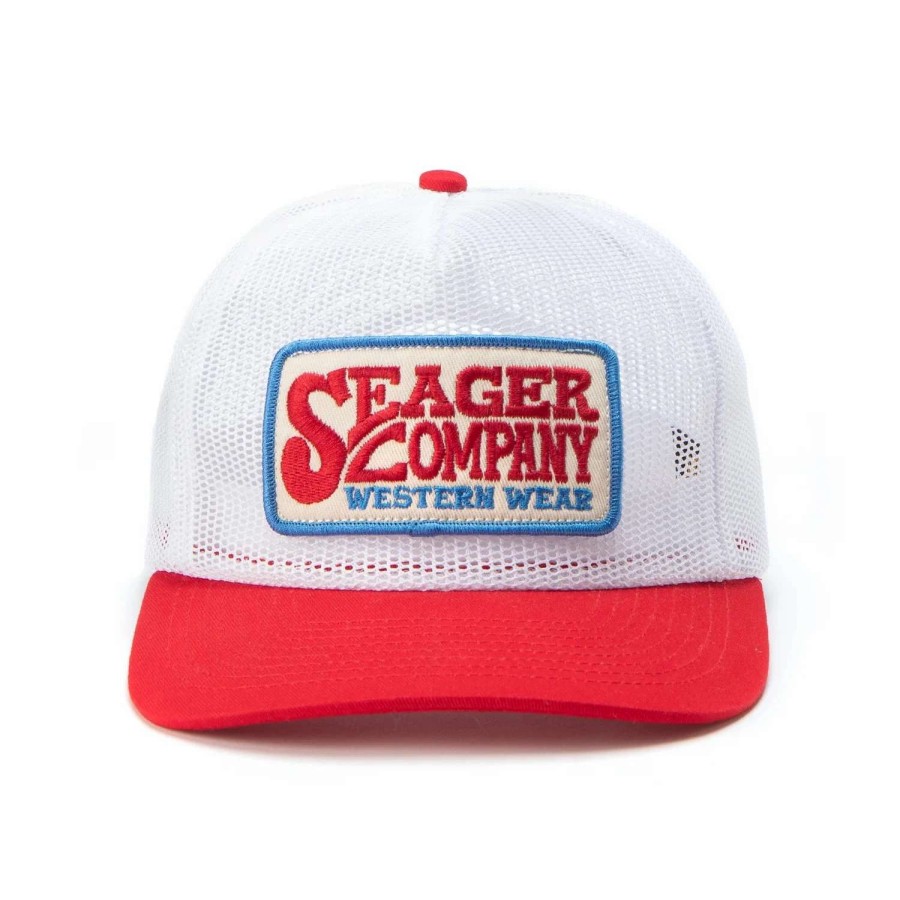 Womens * | Seager Hat Buckys All Mesh Snapback White