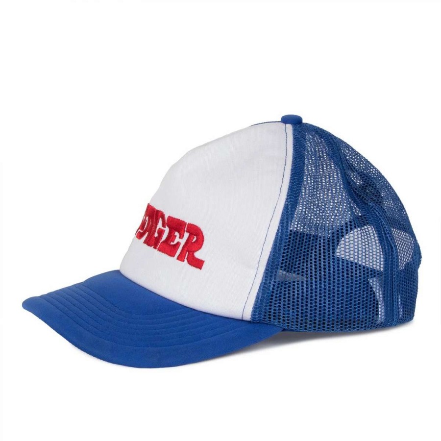 Mens * | Seager Hat Lot Foam Mesh Snapback White/Blue (Blu)