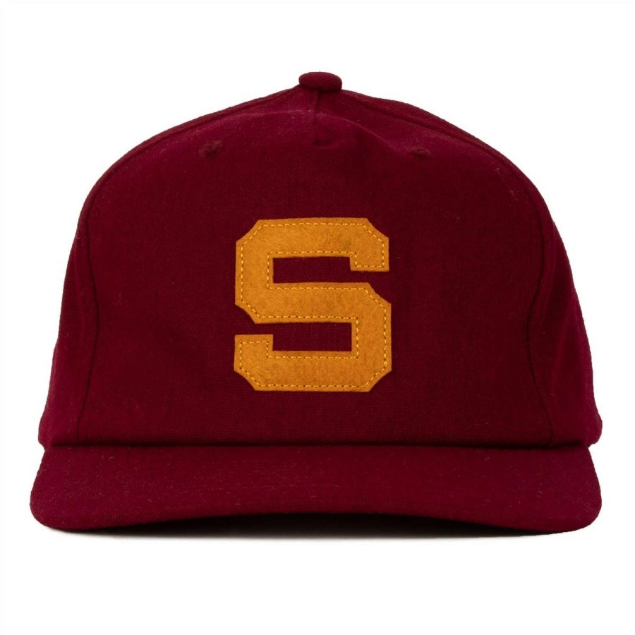 Womens * | Seager Hat Era Snapback Maroon