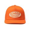 Accessories * | Seager Hat Old Town Mesh Snapback Burnt Orange