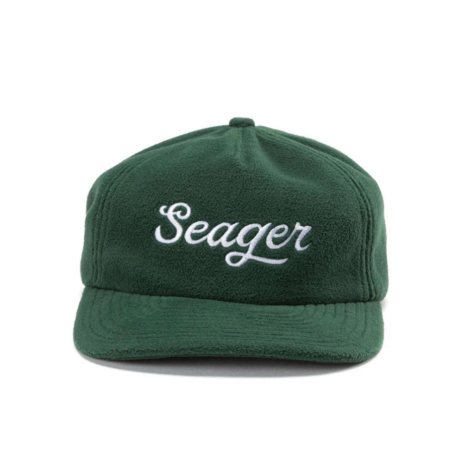 Accessories * | Seager Hat Big Fleece Snapback Forest Green