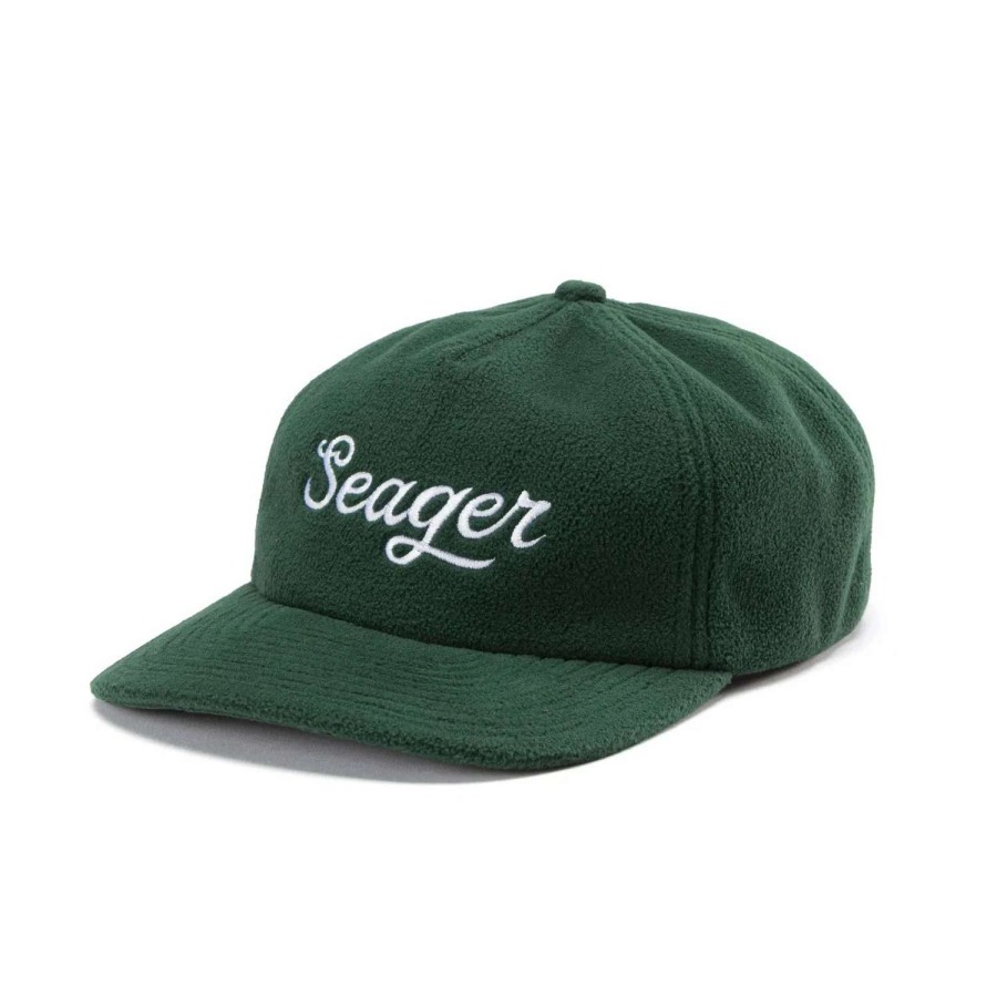 Accessories * | Seager Hat Big Fleece Snapback Forest Green