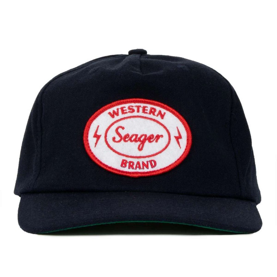 Mens * | Seager Hat Ford Hemp Snapback Navy (Nvy)