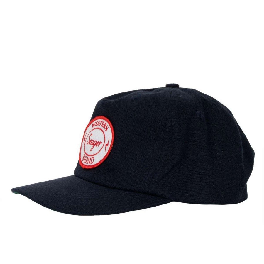 Mens * | Seager Hat Ford Hemp Snapback Navy (Nvy)