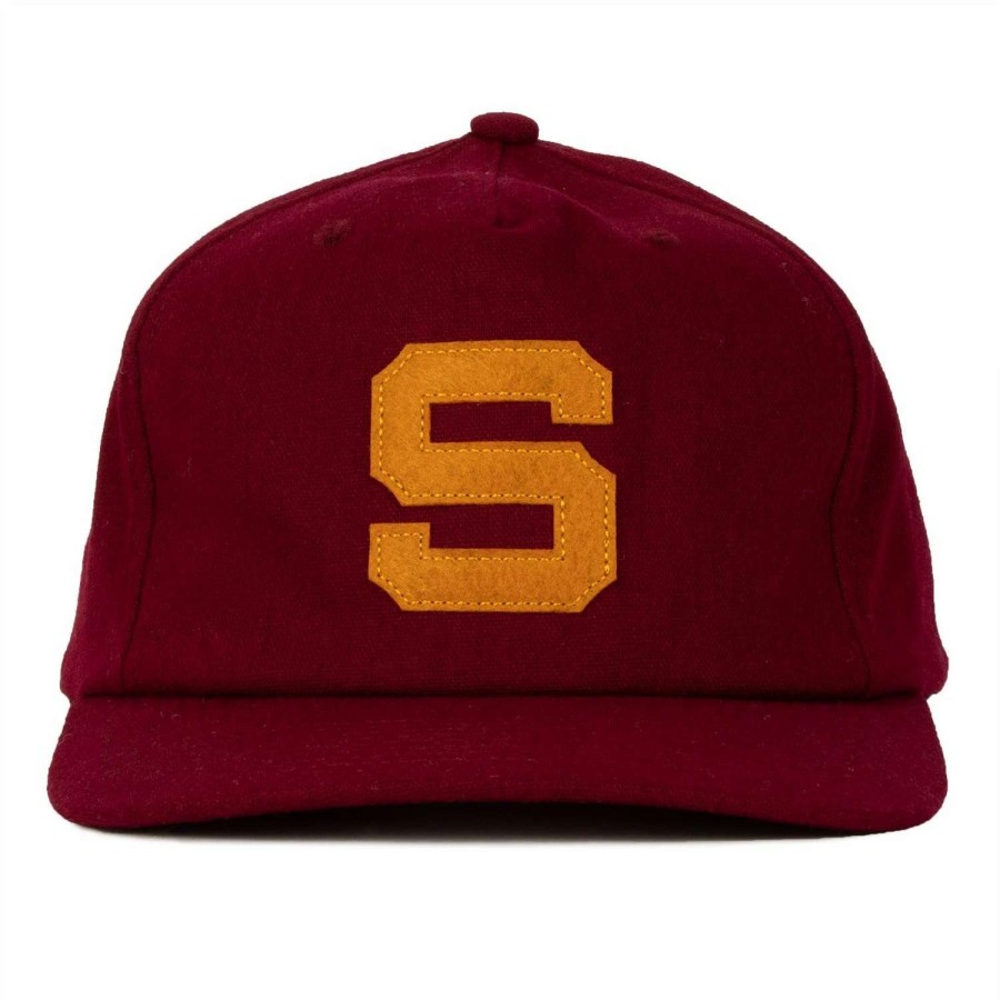 Accessories * | Seager Hat Era Snapback Maroon