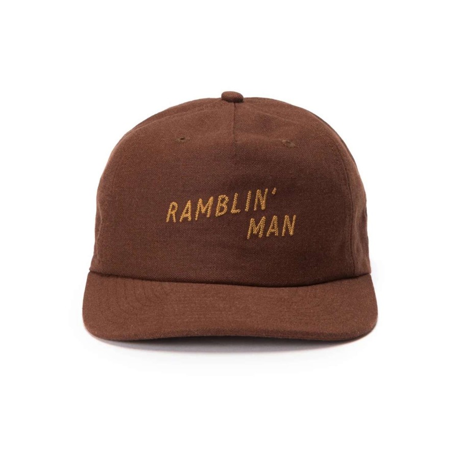 Accessories * | Seager Hat Ramblin Man Hemp Snapback