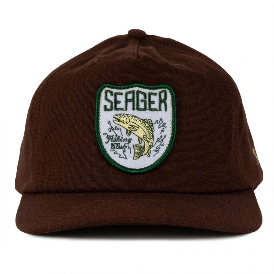 Accessories * | Seager Hat Fishing Club Hemp Snapback