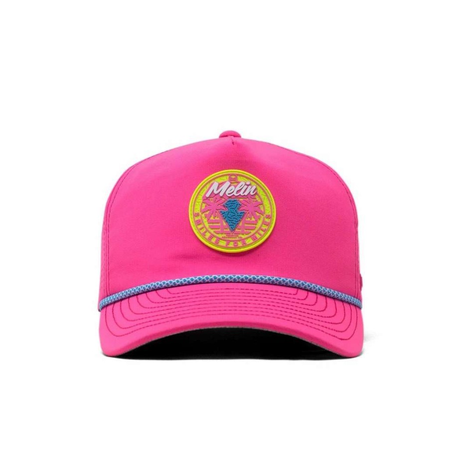 Accessories * | Melin Hat Hydro Coronado Fiesta Hot Pink