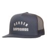 Accessories * | Hansen Hat Coaches Trucker Navy (Nvy)