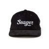 Womens * | Seager Hat Big Corduroy Snapback Black