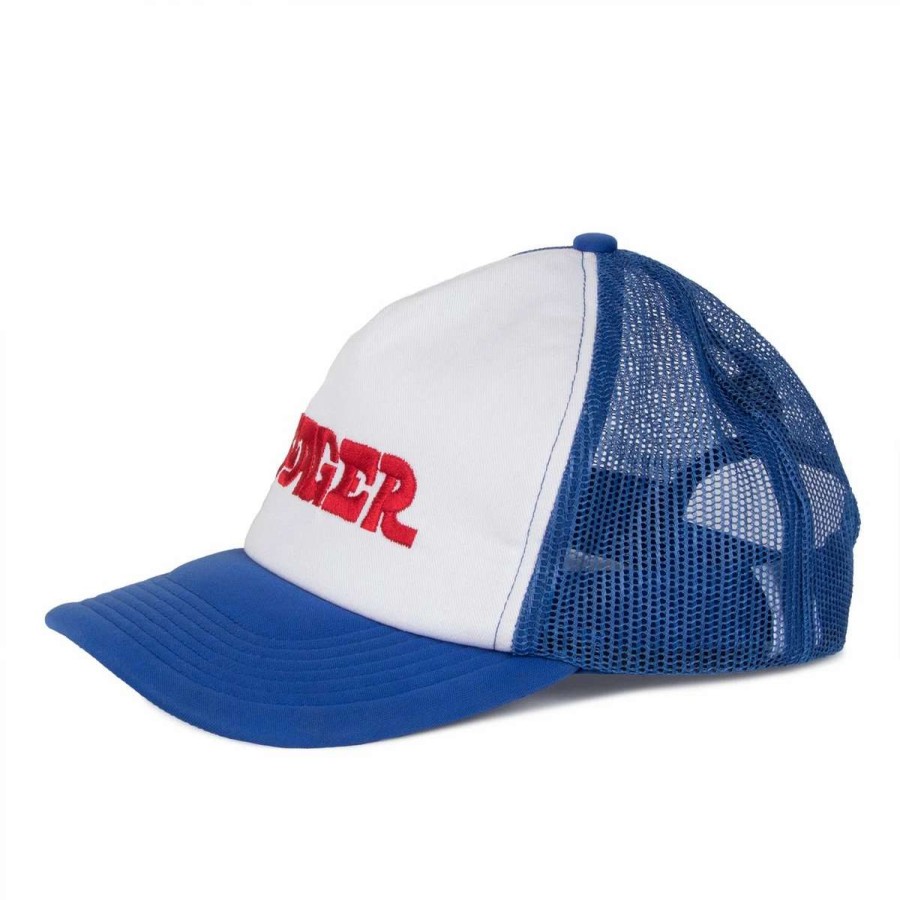 Accessories * | Seager Hat Lot Foam Mesh Snapback White/Blue (Blu)