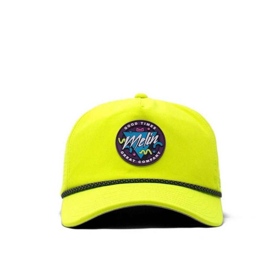 Accessories * | Melin Hat Hydro Coronado Confetti Neon Yellow