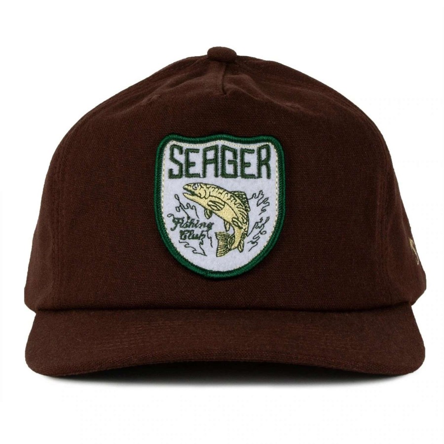 Mens * | Seager Hat Fishing Club Hemp Snapback