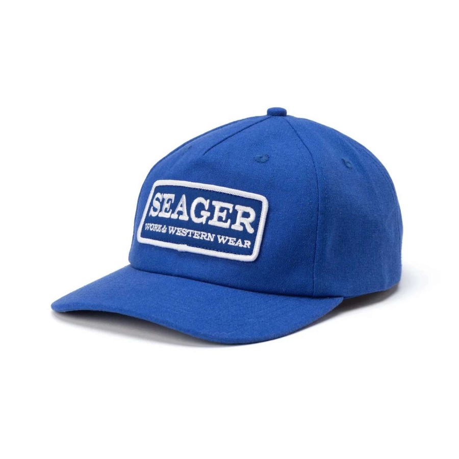 Mens * | Seager Hat Farrier Hemp Snapback