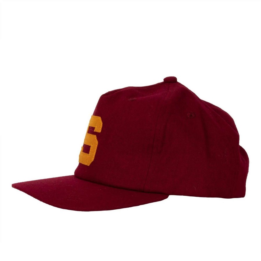 Mens * | Seager Hat Era Snapback Maroon