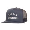 Mens * | Hansen Hat Coaches Trucker Navy (Nvy)