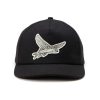 Mens * | Seager Hat Avalon Hemp Snapback Black